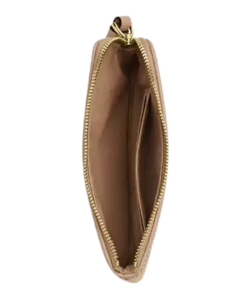 Coach Corner Zip Wristlet With Signature Canvas - Image 2