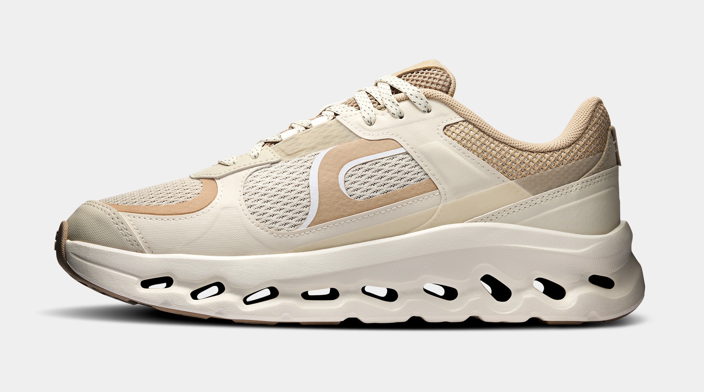 Clouldtilt Arc Mens Running Shoes (Grain/ Ivory) - Image 3