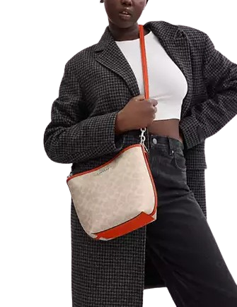 Coach City Bucket Bag In Signature Canvas - Image 2