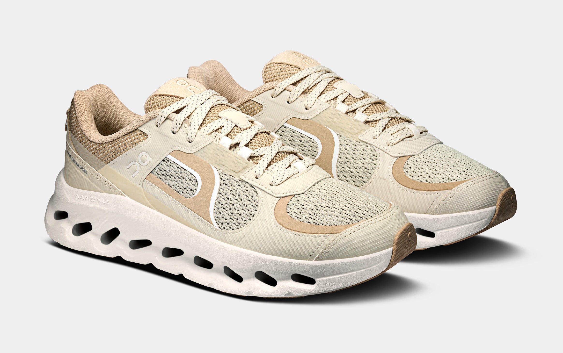 Clouldtilt Arc Mens Running Shoes (Grain/ Ivory) - Image 4