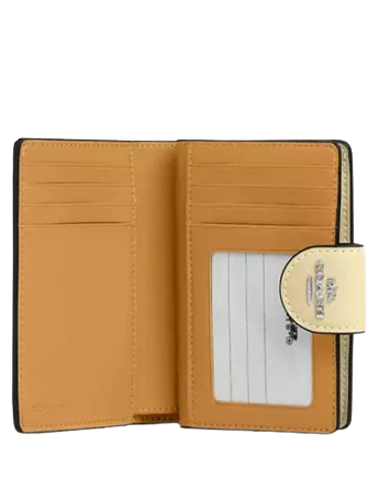 Coach Medium Corner Zip Wallet In Signature Canvas - Image 2