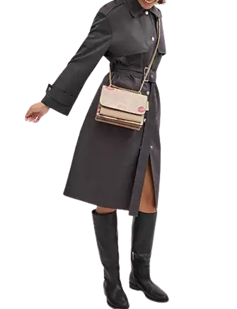 Coach Klare Crossbody Bag In Signature Canvas With Lips Print - Image 2