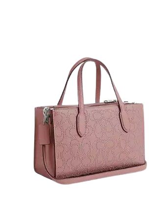 Coach Nina Small Tote Bag With Signature Rivets - Image 3