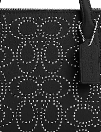 Coach Nina Small Tote Bag With Signature Rivets - Image 2