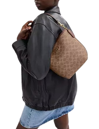 Coach City Bucket Bag In Signature Canvas - Image 2