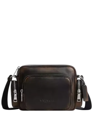Coach Fletcher Crossbody Bag In Loved Leather