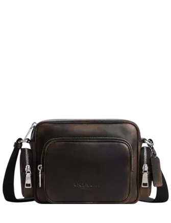 Coach Fletcher Crossbody Bag In Loved Leather