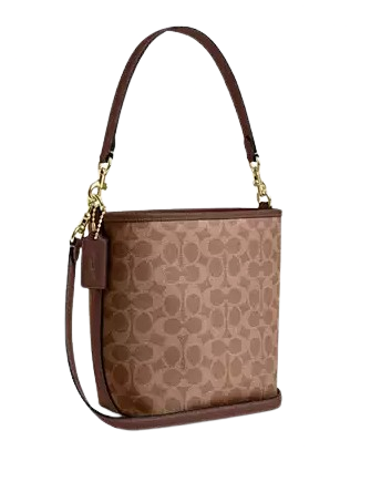 Coach City Bucket Bag In Signature Canvas - Image 4