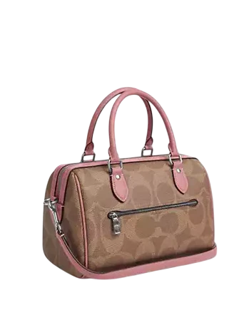 Coach Rowan Satchel Bag In Maxi Signature Canvas - Image 3