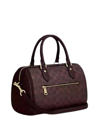 Coach Rowan Satchel Bag In Signature Canvas - Image 3