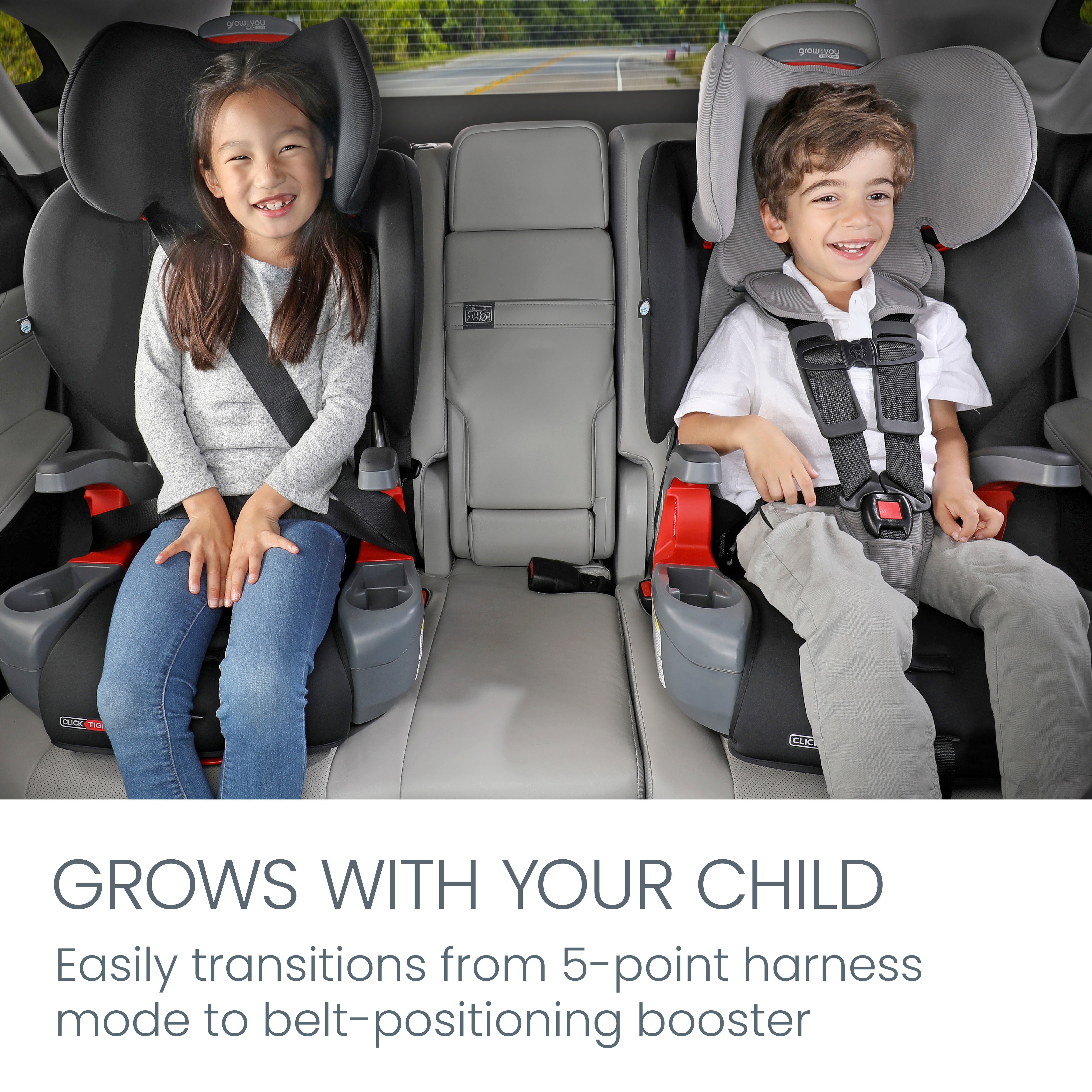 Britax Grow With You ClickTight Harness-to-Booster Car Seat - Image 6