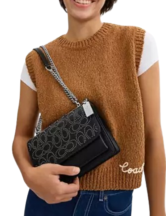 Coach Klare Crossbody Bag With Signature Rivets - Image 3