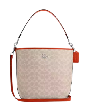 Coach City Large Bucket Bag In Signature Canvas