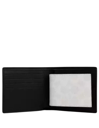 Coach 3 In 1 Wallet In Signature Canvas - Image 3