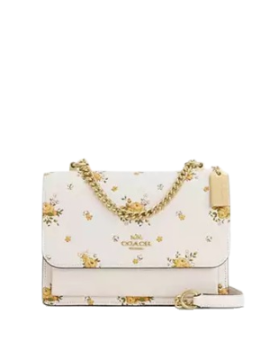 Coach Klare Crossbody Bag With Spring Blossom Print