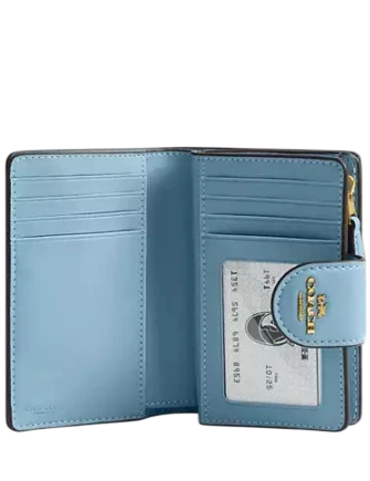 Coach Medium Corner Zip Wallet In Signature Leather - Image 3