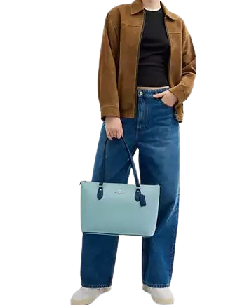 Coach Gallery Tote Bag In Colorblock - Image 4