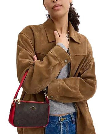 Coach Nolita 19 In Colorblock Signature Canvas - Image 4