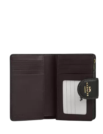 Coach Medium Corner Zip Wallet With Cherry Print - Image 3
