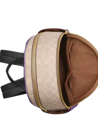 Coach Court Backpack In Signature Canvas - Image 2