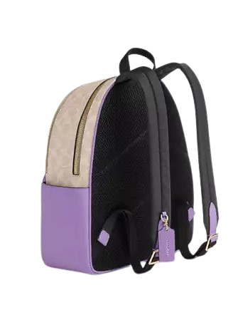 Coach Court Backpack In Signature Canvas - Image 3