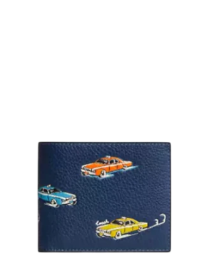 Coach 3-In-1 Wallet With Car Print