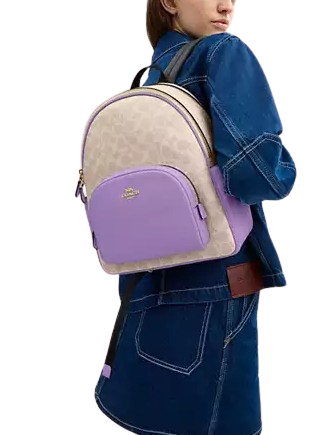 Coach Court Backpack In Signature Canvas - Image 4