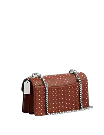 Coach Klare Envelope Crossbody Bag With Rivets - Image 3