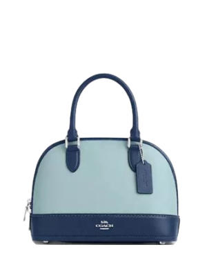 Coach Sabrina Satchel Bag In Colorblock