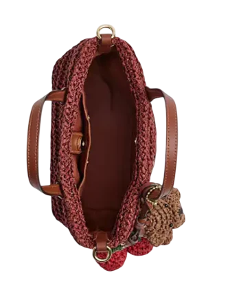 Coach City Mini Tote Bag With Charms - Image 3