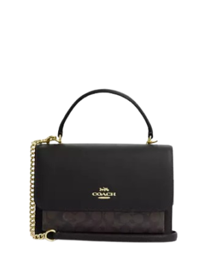Coach Klare Top Handle Bag In Signature Canvas