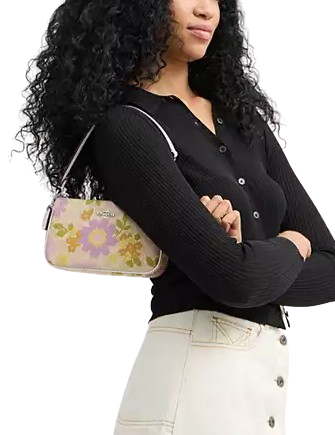 Coach Nolita 19 In Signature Canvas With Floral Print - Image 2