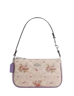 Coach Nolita 19 In Signature Canvas With Floral Print