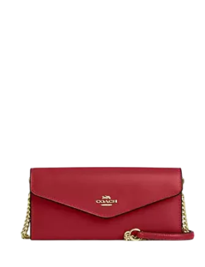 Coach Klare Wallet With Chain