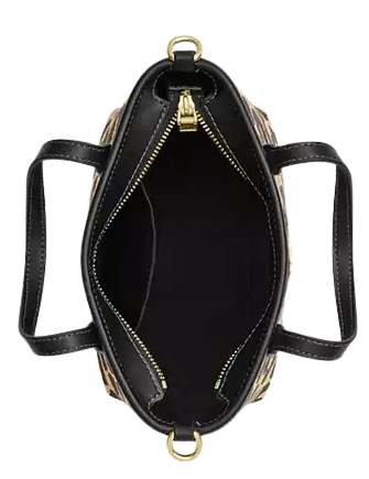 Coach City Mini Tote Bag With Leopard Print - Image 3