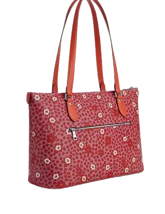 Coach Gallery Tote Bag With Floral Print - Image 3