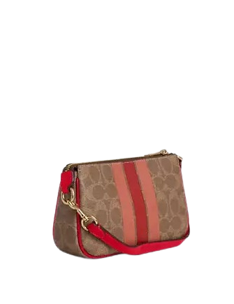 Coach Nolita 19 In Signature Canvas With Stripe - Image 4