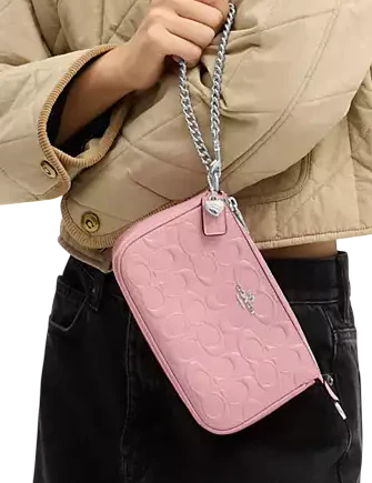 Coach Nolita 19 In Signature Leather With Heart Charm - Image 4