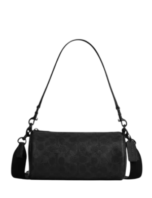 Coach Andre Barrel Bag 24 In Signature Canvas