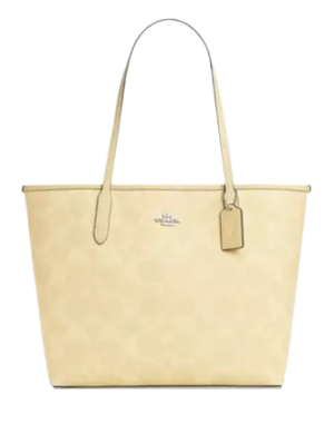 Coach City Tote Bag In Signature Canvas