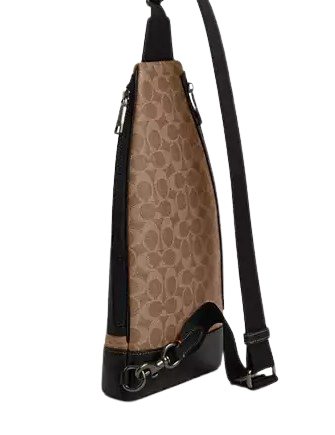 Coach Dominic Sling Pack In Signature Canvas - Image 2