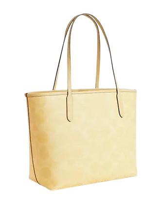 Coach City Tote Bag In Signature Canvas - Image 3
