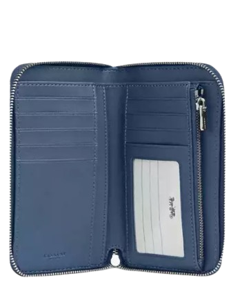 Coach Medium Id Zip Wallet With Quilting - Image 3