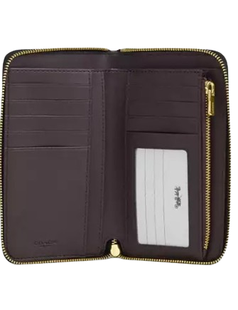Coach Medium Id Zip Wallet With Quilting - Image 2