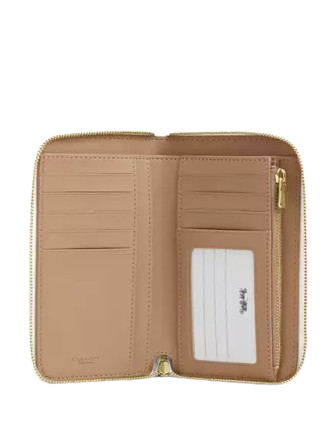 Coach Medium Id Zip Wallet With Quilting - Image 2