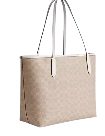 Coach City Tote Bag In Signature Canvas - Image 3