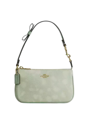 Coach Nolita 19 With Floral Print And Bow