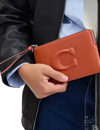 Coach Large Corner Zip Wristlet - Image 3