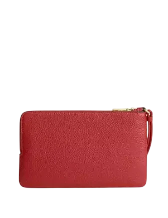 Coach Double Zip Wallet In Signature Canvas - Image 2
