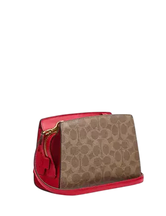 Coach Gia Crossbody Bag In Signature Canvas - Image 3